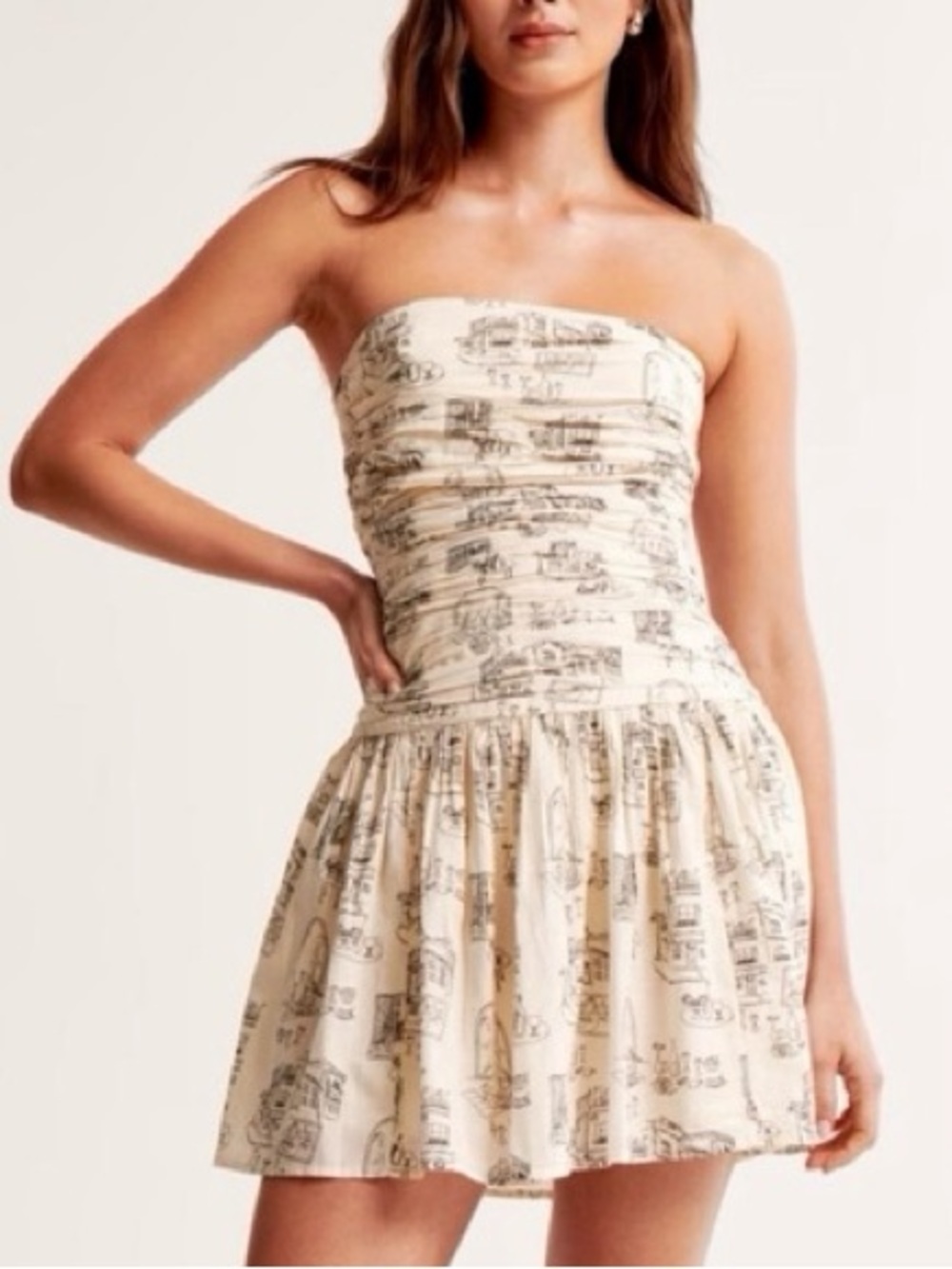 Abercrombie & Fitch Emerson Print Dress | Size M